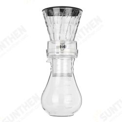 1000mL Glass Cold Iced Drip Brew Home Coffee Maker Pot Pour Over Coffee Maker Coffee Machine 1000mL Glass Cold Iced Drip Brew Home Coffee Maker Pot Pour Over Coffee Maker Coffee Machine