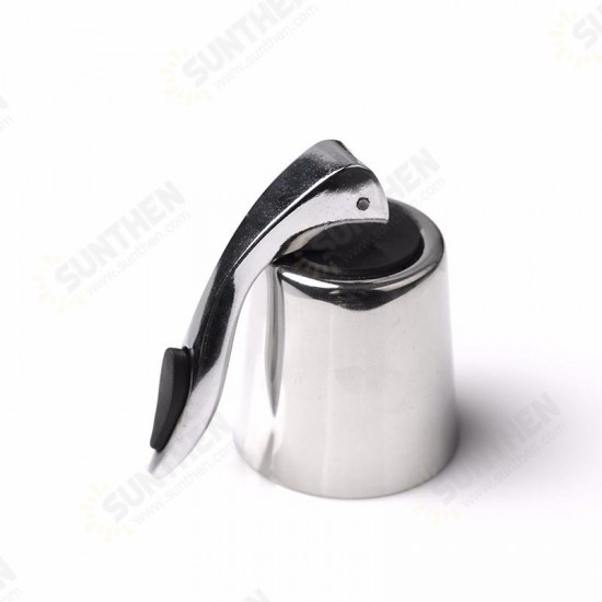 KC-SP002 1pc Wine Vacuum Bottle Stopper Stainless Steel Home Bar Wine Collection Red Wine Cha