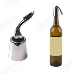 KC-SP002 1pc Wine Vacuum Bottle Stopper Stainless Steel Home Bar Wine Collection Red Wine Cha