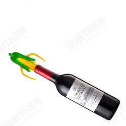 KC-SP005 Funny Mr. Corn Wine Stoppers Novelty Beer Red Wine Bottle Plug Kitchen Bar Accessorie KC-SP005 Funny Mr. Corn Wine Stoppers Novelty Beer Red Wine Bottle Plug Kitchen Bar Accessorie