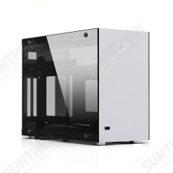 A4 Aluminum Alloy Tempered Glass ITX Computer Case Mini Case A4 Aluminum Alloy Tempered Glass ITX Computer Case Mini Case