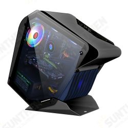 Little Monster RGB Computer Case CPU M-ATX Water Cooling Double-sided Transparent Glass Gaming Chassis Little Monster RGB Computer Case CPU M-ATX Water Cooling Double-sided Transparent Glass Gaming Chassis