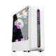 Computer Case Mid-Tower ATX/M-ATX/ITX Acrylic Side Panel RGB Gaming Computer PC Case USB 3.0/USB 2.0/HDD/SSD for Desktop PC Computer