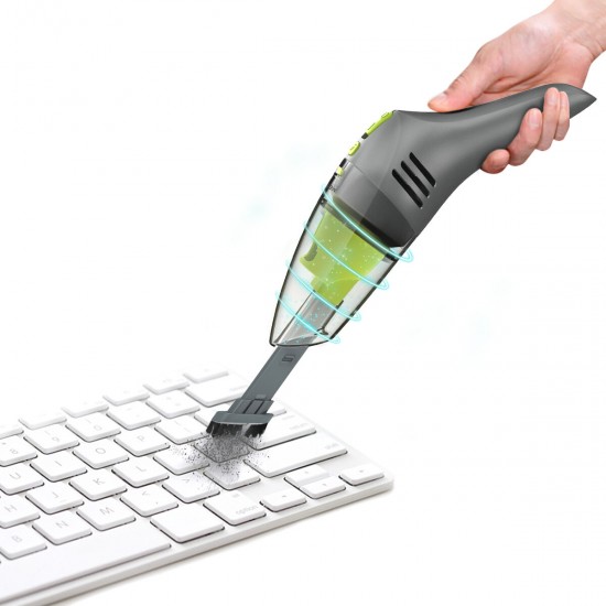 2-IN-1 Multi-Function Handheld Dry/ Wet Dual Modes Office Home Vacuum Cleaner Keyboard Carpet Gap Dust Collector