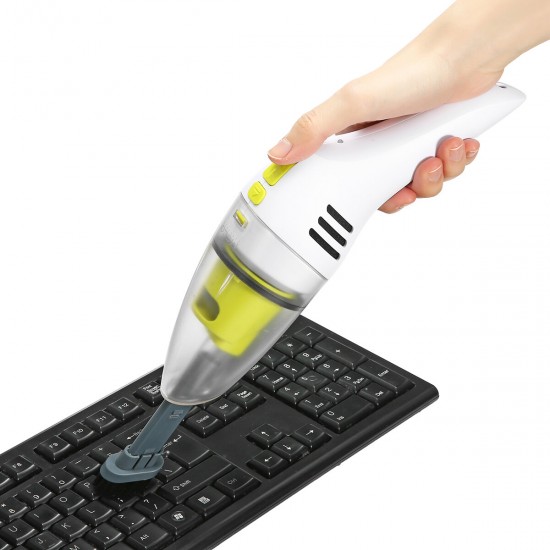 Keyboard Cleaner Rechargeable Mini Vacuum Wet Dry Cordless Desktop Vacuum Cleaner for Cleaning Dust Hairs Crumbs Scraps for Laptop Piano Computer Car