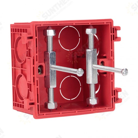 10 Pc Cassette Repair Parts Wall Mount Junction Case Box Repair Device for 86 Wall Plate Switch & So