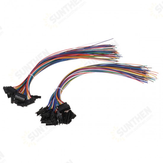 10 Set Jst 2.5mm SM 8-Pin Male & Female Connector Plug With Wire Cable 300mm