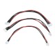 100Pcs Silicone Wire 2S/3S/4S 6 Pin JST-XH Connector Balance Extension 400MM Adapter Cable