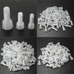100pcs AWG16-14 Closed End Crimp Caps Splice Wire Terminals Connectors 100pcs AWG16-14 Closed End Crimp Caps Splice Wire Terminals Connectors