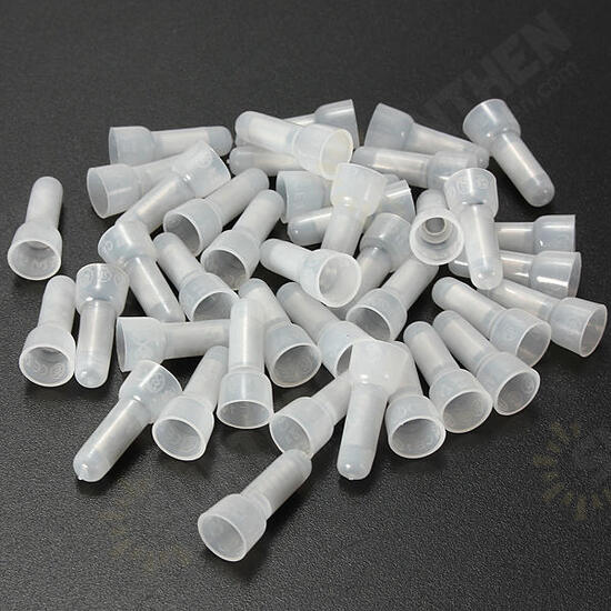 100pcs Closed End Crimp 22-16 16-14 12-10 AWG Wire Connector Terminal