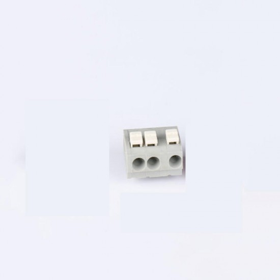10PCS BEST 3 Pin Plug-in Brass Wire Connector Terminals LED Flame Retardant Terminal Block Connector