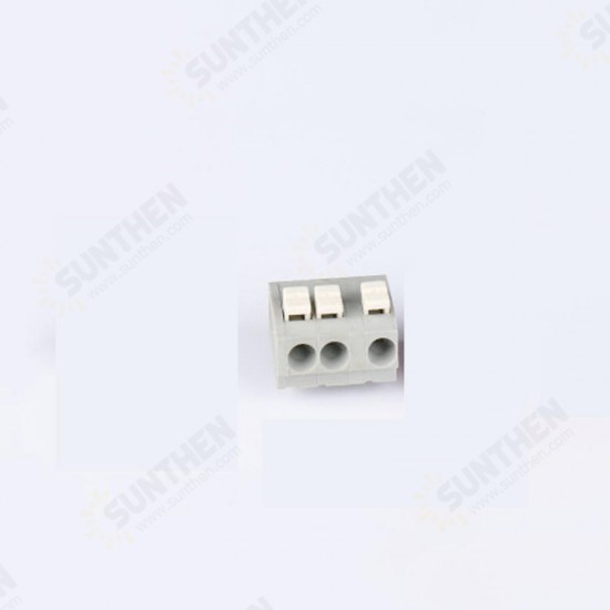 10PCS BEST 3 Pin Plug-in Brass Wire Connector Terminals LED Flame Retardant Terminal Block Connector