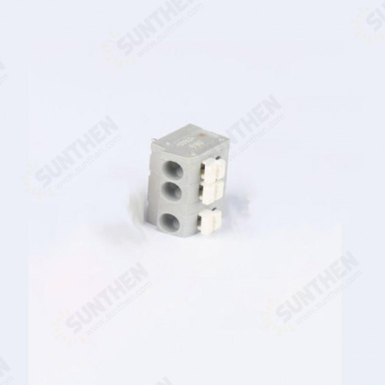 10PCS BEST 3 Pin Plug-in Brass Wire Connector Terminals LED Flame Retardant Terminal Block Connector