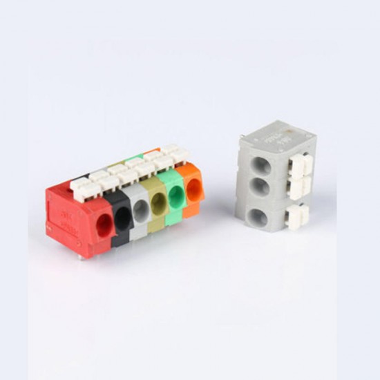 10PCS BEST 5 Pin Plug-in Brass Wire Connector Terminals LED Flame Retardant Terminal Block Connector