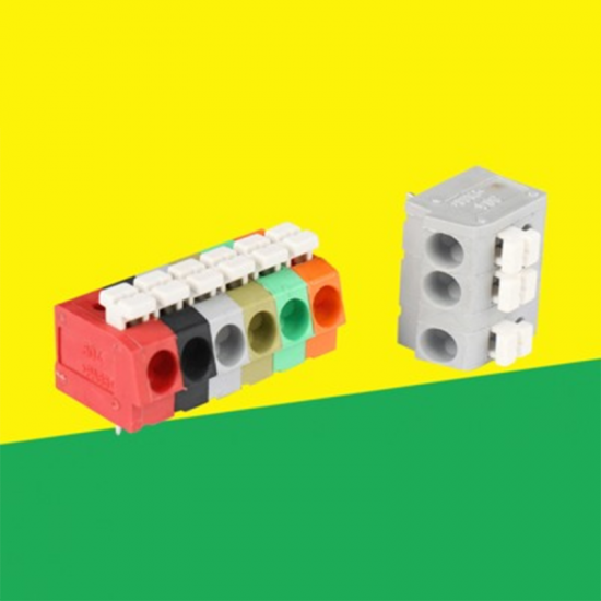 10PCS BEST 7 Pin Plug-in Brass Wire Connector Terminals LED Flame Retardant Terminal Block Connector