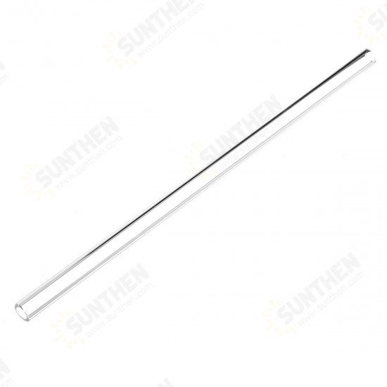 10Pcs 200x7x1mm Length 200mm OD 7mm 1mm Thick Wall Borosilicate Glass Blowing Tube Lab Factory School Home Tubes