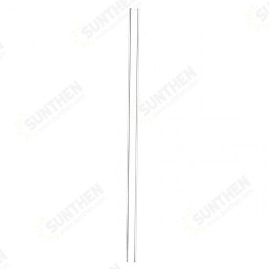 10Pcs 200x7x1mm Length 200mm OD 7mm 1mm Thick Wall Borosilicate Glass Blowing Tube Lab Factory School Home Tubes