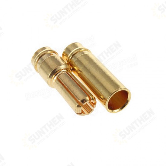 10Set EC5 Flame Retardant Male & Female Connectors Banana Head Plug For RC Lipo Battery