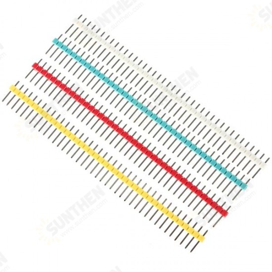 10pcs 1x40P 40Pin 2.54mm Straight Single Row Male Pin Header Strip