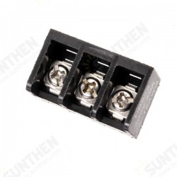 10pcs 2-4 Pin 8.25mm Barrier Screw Terminal Blocks Connectors Black