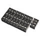 10pcs 2-4 Pin 8.25mm Barrier Screw Terminal Blocks Connectors Black