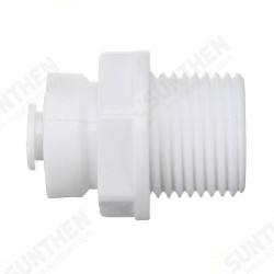 1/2 1/4 Inch RO Grade Water Tube Quick Connect Parts Fitting Tube Fit Pipe Water Filter Connector