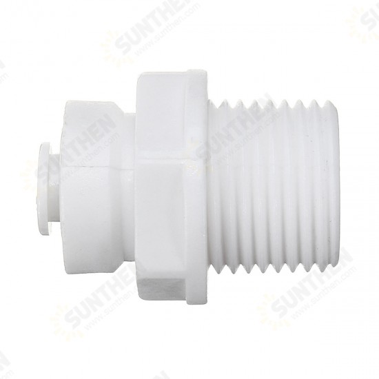 1/2 1/4 Inch RO Grade Water Tube Quick Connect Parts Fitting Tube Fit Pipe Water Filter Connector