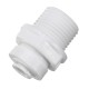 1/2 1/4 Inch RO Grade Water Tube Quick Connect Parts Fitting Tube Fit Pipe Water Filter Connector