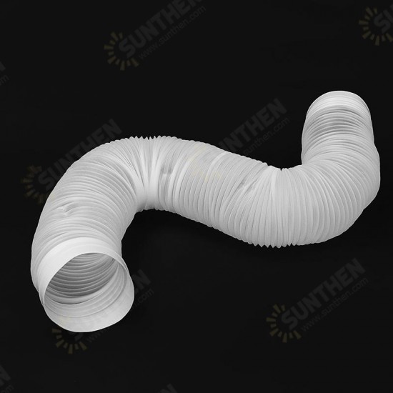 150cm Flexible Portable Exhaust Hose PVC Tube Fits Air Conditioner 5inch Dia Vent Hose