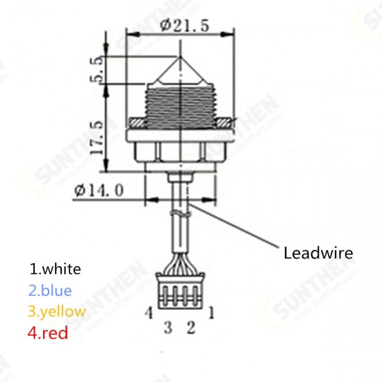 15mA 5V Optical Infrared Water Liquid Level Sensor Liquid Water Level Control Switch