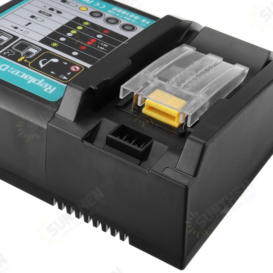 18V DC18RA DC18RC 3A Li-Ion Battery Charger for Makita 7.2V-18V DC18RC BL1860 BL1845 1815 Power Tool Charger