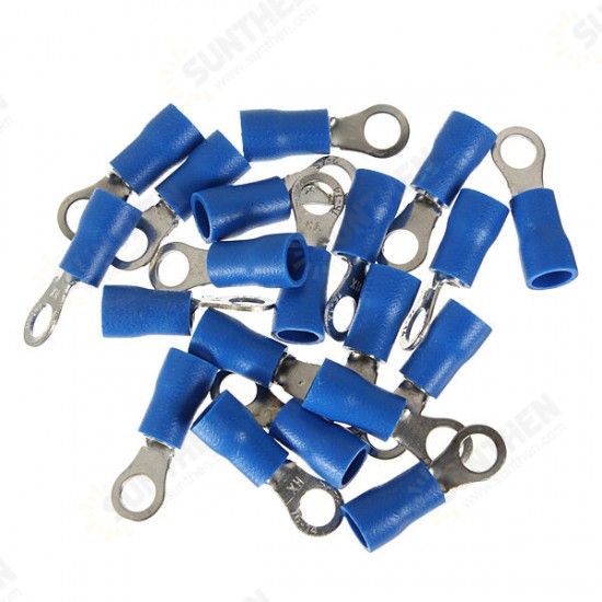 20PCS Blue Heat Shrink Electrical Wiring Crimp Terminal Connectors