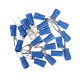 20pcs Heat Shrink Blue Wiring Crimp Butt Fork Terminals Connectors