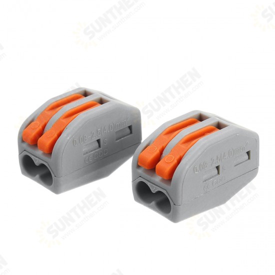 2/3/4/5-Pin Wire Connector Terminal Blocks Push-in Conductor Threader Splitter