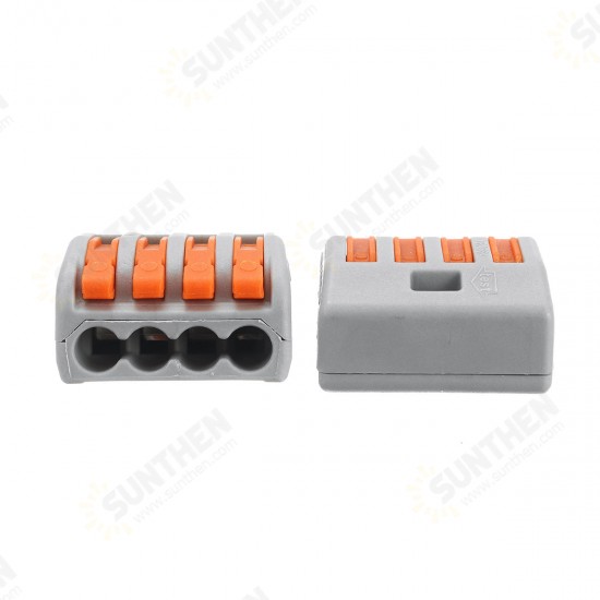 2/3/4/5-Pin Wire Connector Terminal Blocks Push-in Conductor Threader Splitter