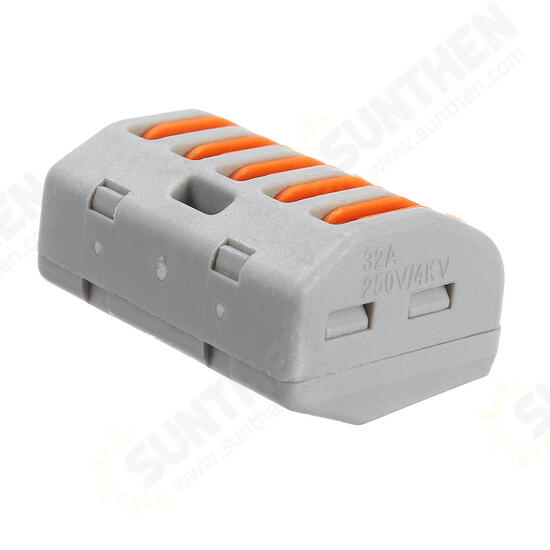 2/3/4/5-Pin Wire Connector Terminal Blocks Push-in Conductor Threader Splitter