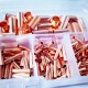 250Pcs Copper Butt Splice Connector Solder Crimp Electrical Cable Wire Terminal with Plastic Box