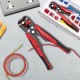 260PCS Crimp Cable Terminals Set Kit Heat Shrink Insulated Wire Electrical Connector Assorted Box with Wire Stripping Plier