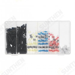 260PCS Sleeve Heat Shrink Tube Butt Waterproof Wire Splice Connectors 260PCS Sleeve Heat Shrink Tube Butt Waterproof Wire Splice Connectors