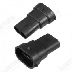2PCS H8 H9 H11 880 881 Male Connector HID/LED Plug Socket Adaptor Wiring Harness Waterproof 2PCS H8 H9 H11 880 881 Male Connector HID/LED Plug Socket Adaptor Wiring Harness Waterproof
