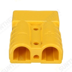 2Pcs 50A DC12/24V Anderson Style Plug Connectors Anderson Power Plug 4X Terminals Yellow 2Pcs 50A DC12/24V Anderson Style Plug Connectors Anderson Power Plug 4X Terminals Yellow