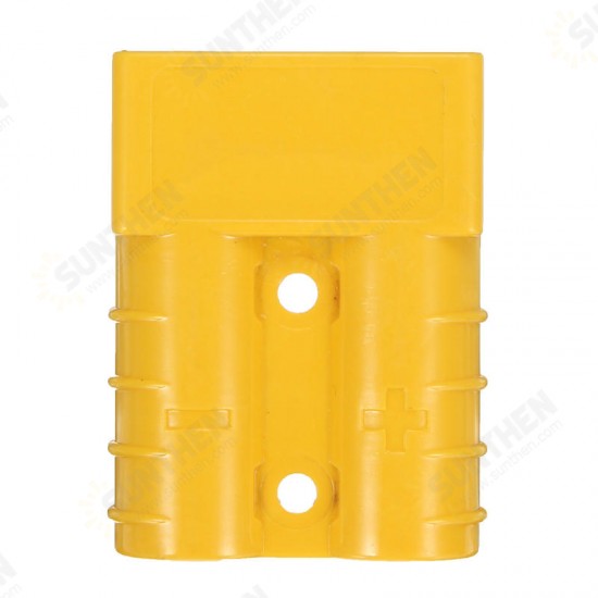 2Pcs 50A DC12/24V Anderson Style Plug Connectors Anderson Power Plug 4X Terminals Yellow