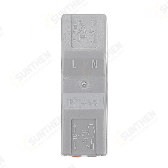 2Pin Wire Docking Connector Terminal Block Universal Quick Terminal Block SPL-2 Electric Cable Wire Connector Butt Joint Cable Connector 0.08-4.0mm2 2Pin Wire Docking Connector Terminal Block Universal Quick Terminal Block SPL-2 Electric Cable Wire Connector Butt Joint Cable Connector 0.08-4.0mm2