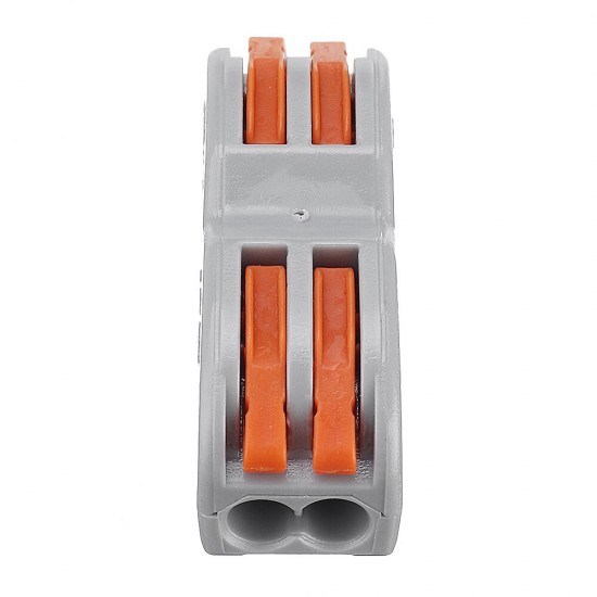 2Pin Wire Docking Connector Terminal Block Universal Quick Terminal Block SPL-2 Electric Cable Wire Connector Butt Joint Cable Connector 0.08-4.0mm2