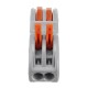 2Pin Wire Docking Connector Terminal Block Universal Quick Terminal Block SPL-2 Electric Cable Wire Connector Butt Joint Cable Connector 0.08-4.0mm2