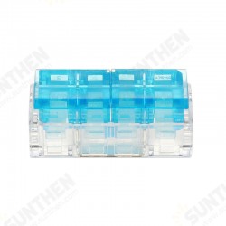 2Pin to 2Pin Wire Connector Two Way Series Fast Spring Terminal Block Electric Cable Connector