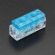 2Pin to 2Pin Wire Connector Two Way Series Fast Spring Terminal Block Electric Cable Connector