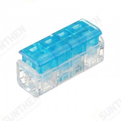2Pin to 2Pin Wire Connector Two Way Series Fast Spring Terminal Block Electric Cable Connector