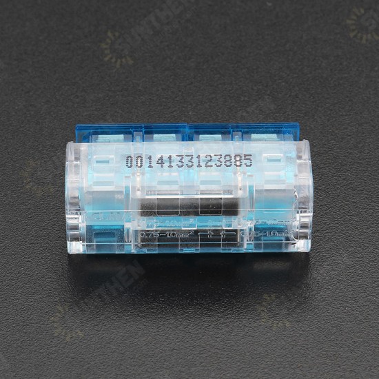 2Pin to 2Pin Wire Connector Two Way Series Fast Spring Terminal Block Electric Cable Connector