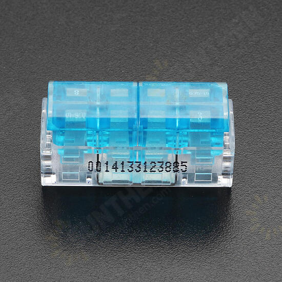 2Pin to 2Pin Wire Connector Two Way Series Fast Spring Terminal Block Electric Cable Connector